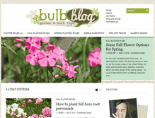 Tablet Screenshot of bulbblog.com